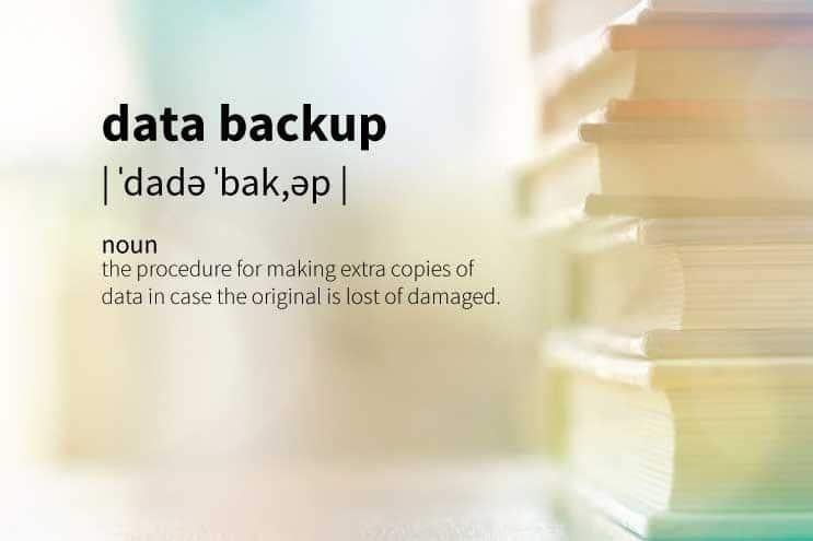 to be a backup meaning